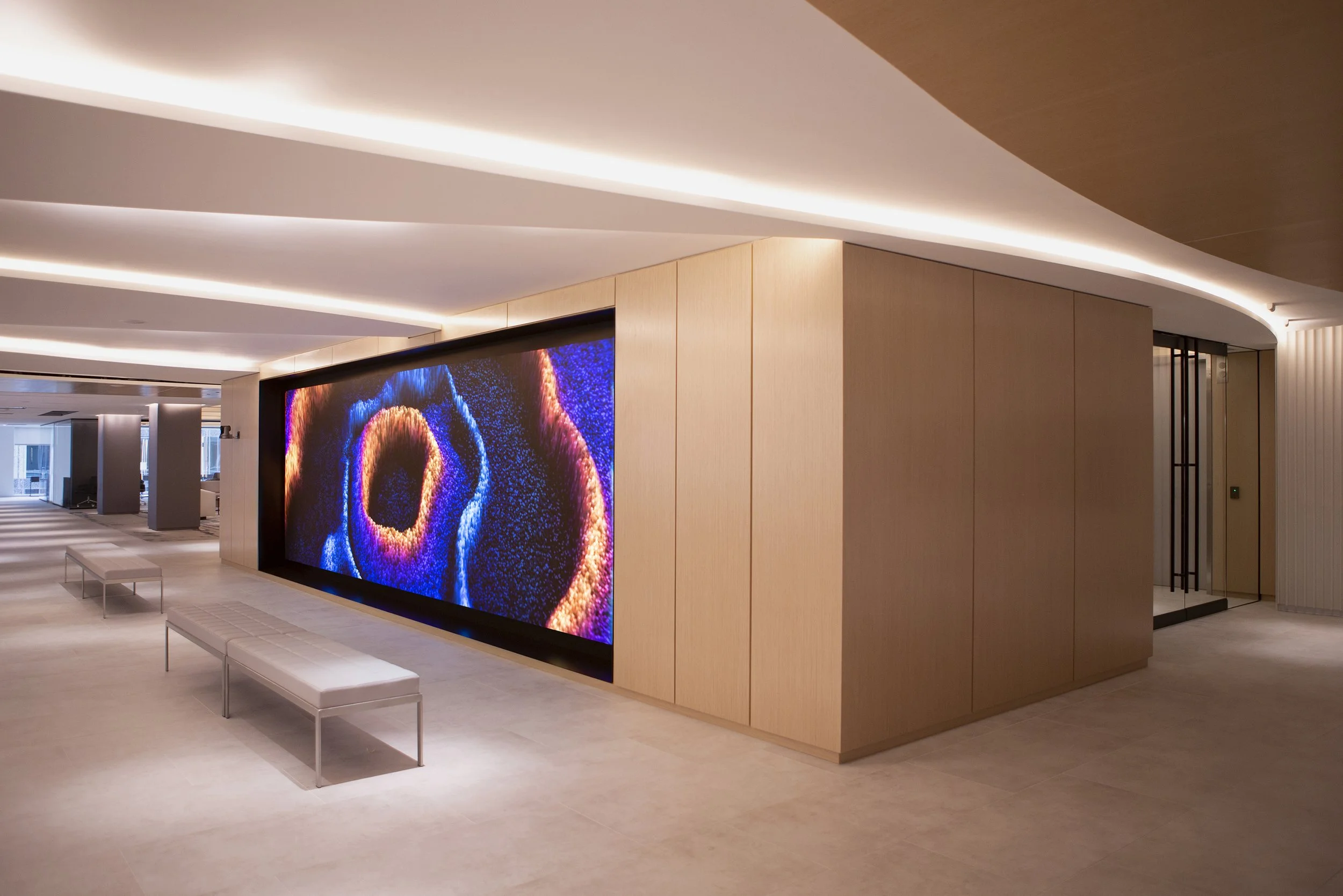 Cushman Wakefield Lobby Installation