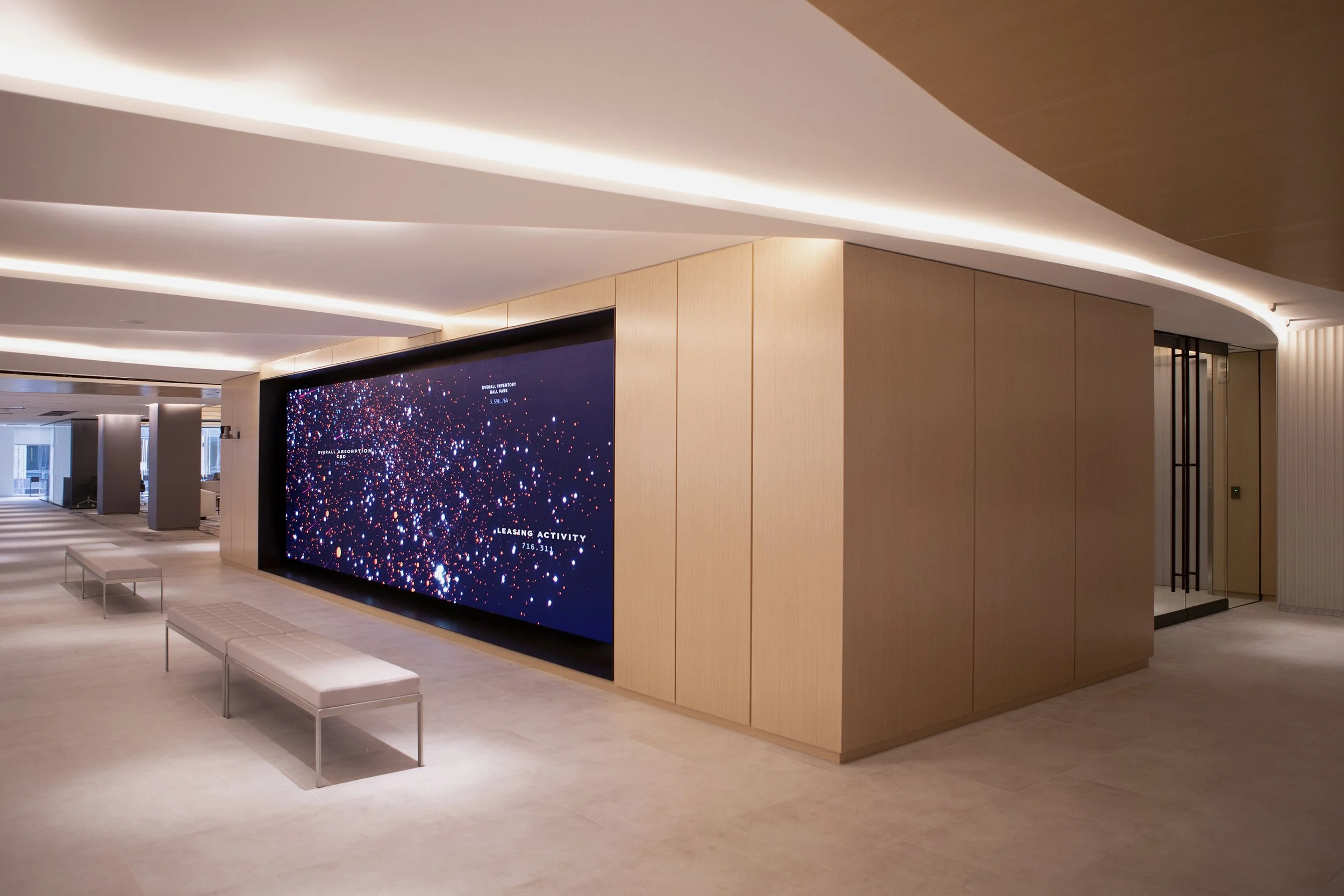 Cushman Wakefield Lobby Installation